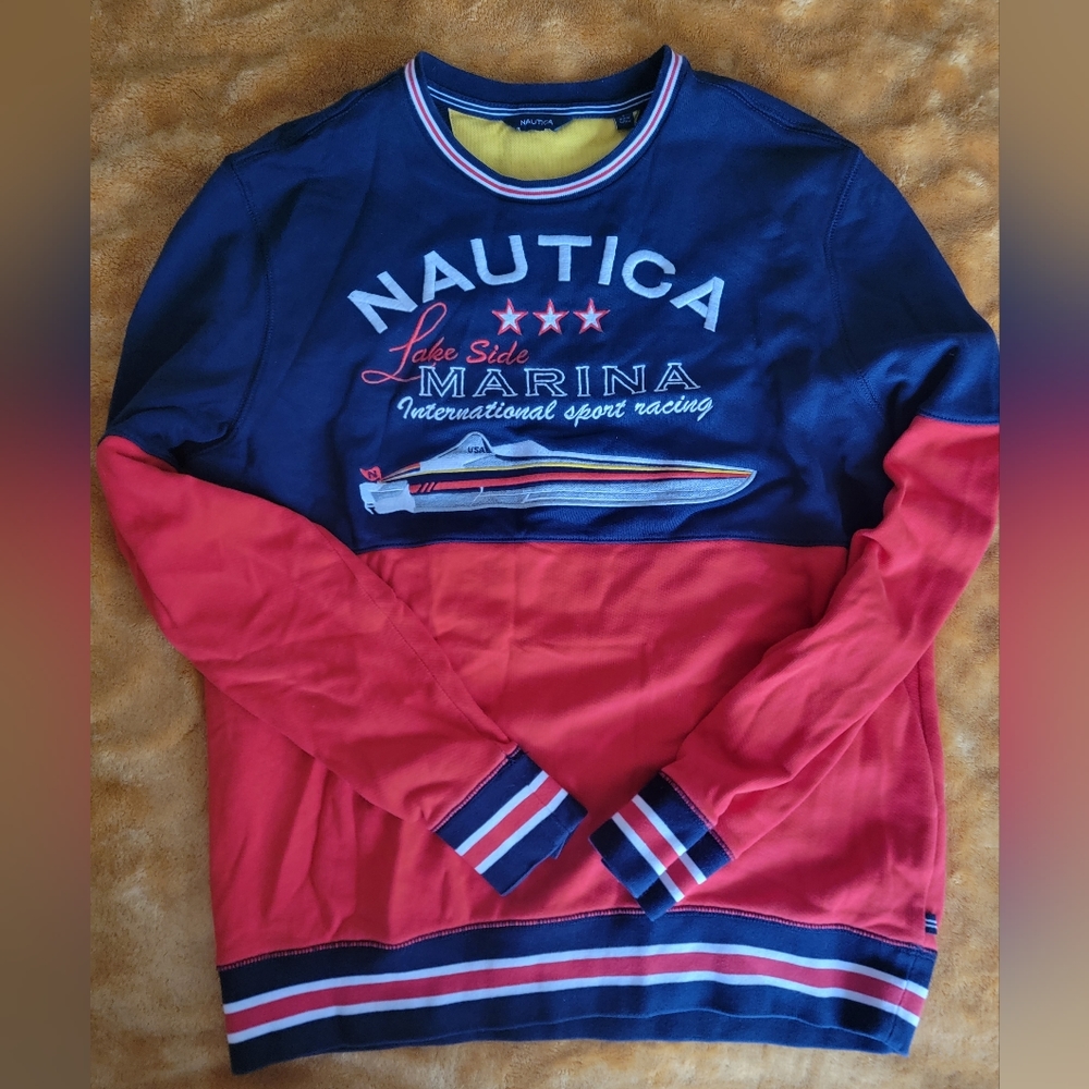 Mens Nautica L sweatshirt